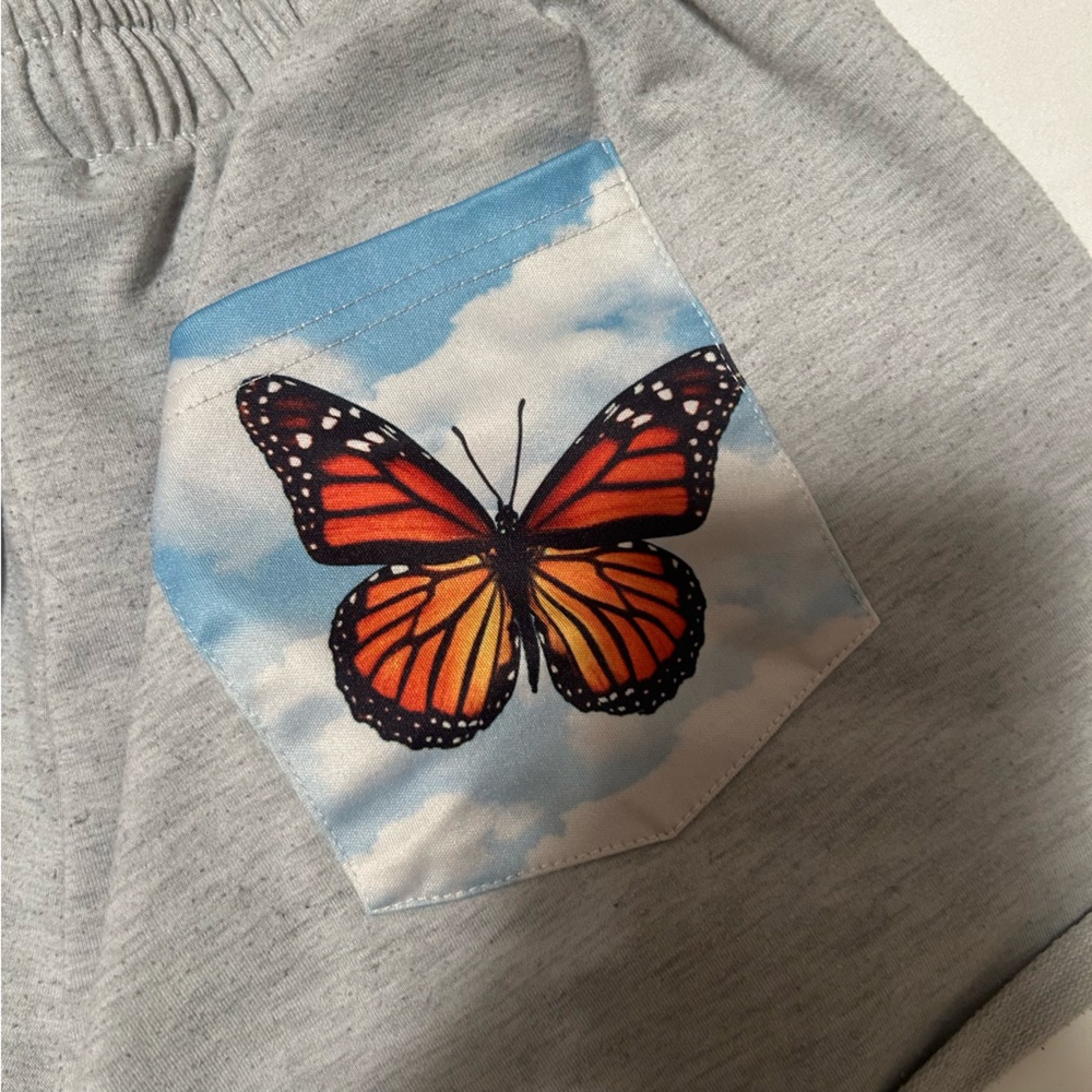 Monarch Butterfly Lounge Shorts